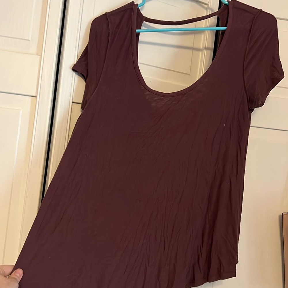 American Eagle flowy shirt medium